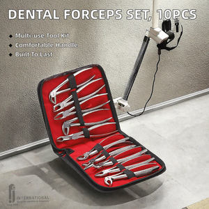 Offre Spéciale : Lot de 10 Pinces d'Extraction Dentaire Manuelles en Acier Inoxydable – Instruments Professionnels pour l'Extraction des Dents d'Adultes - Product Image 6