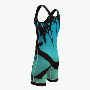Trajes de Lucha Unisex Personalizados por Sublimación, de Secado Rápido y Elásticos, en Spandex/Poliéster para Artes Marciales, Venta al Por Mayor - Product Image 4