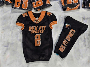 Conjunto de Uniforme de Fútbol Americano Personalizado, Jersey y Pantalones Sublimados, Logotipo y Número Personalizados, Ropa Deportiva Transpirable - Product Image 3