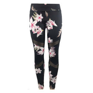 Leggings Deportivos de Yoga para Mujer, Estampados, Sin Costuras, de Cintura Alta, Elásticos en Cuatro Direcciones, de Spandex/Nailon - Product Image 1