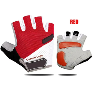 Guantes Deportivos Unisex Baratos, Medios Dedos, Acolchados en la Palma, Recubiertos de Poliuretano, Transpirables, Resistentes al Desgaste, con Cierre de Velcro - Product Image 5