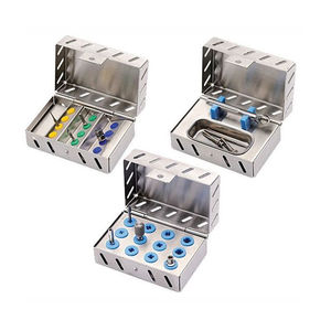 Boîte endodontique dentaire en acier inoxydable de qualité supérieure, équipement de clinique dentaire, matériel manuel léger et durable - Product Image 6