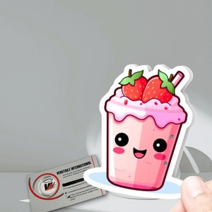 Paleta Magnética de Pestañas con Diseño de Donut de Fresa, Linda Paleta de Extensión de Pestañas para el Verano, para Artistas de Pestañas, Acrílico Personalizado Ecológico - Product Image 5