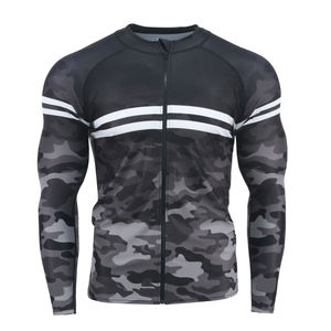 เสื้อรัดกล้ามเนื้อแขนยาวแบบกำหนดเอง ผู้ผลิต OEM ลายพราง - Product Image 4