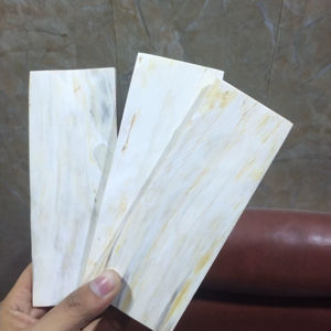 เครื่องชั่งน้ำหนักแบบดิจิตอลทำจากเขาควาย น้ำหนักเบา ทนทาน รูปทรงสั่งทำได้ พร้อมฟังก์ชั่นจับเวลาและวัดน้ำหนัก สำหรับงานทำมีด - Product Image 2