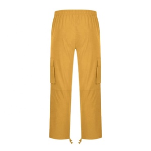 กางเกงคาร์โก้ผ้าใบทำเองได้สำหรับผู้ชายดีไซน์ใหม่ระบายอากาศได้น้ำหนักเบาสไตล์ลำลอง - Product Image 2