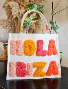 Bolso tote con cuentas de perlas para mujer, diseño de limón, hecho a mano, para verano, playa, fiesta, regalo, con cierre, bolso de hombro, proveedor mayorista - Product Image 6