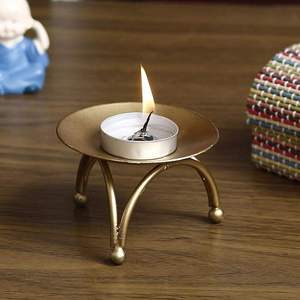 New Arrival Candle Holders <b>Stand</b> for Wedding Decorations Unique Metal Candle Jar Elegant for Dinning Room Wedding - Product Image 1