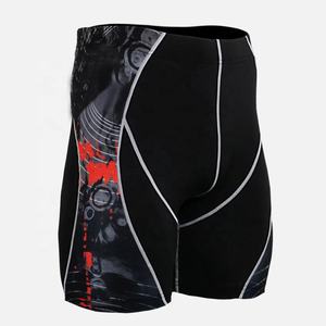 Custom <b>Men</b> BJJ Compression <b>Shorts</b> 100% Polyester <b>Men</b> Seamless Elastic Waist Compression Sport <b>Shorts</b> Unisex <b>Men</b> Fitness Wear - Product Image 5