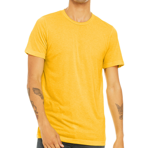 Camisetas de Jersey Lisas de Algodón 100% Ligeras y Casuales de Corte Regular para Hombre con Cuello Redondo y Logotipo Personalizado al por Mayor - Product Image 1