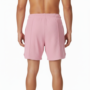 Pantalones Cortos Deportivos Casuales para Hombre, de Algodón y Poliéster, 220 GSM, Corte Regular, Largura hasta la Rodilla, Transpirables, de Secado Rápido, Ligeros, Servicio OEM - Product Image 3