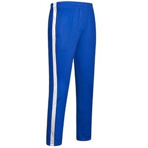 Men's <b>White</b> Full Sleeve Sport <b>Jacket</b> With Blue Stripes Stand Collar Zipper Front Side Pockets Breathable Spring Wear - Product Image 5