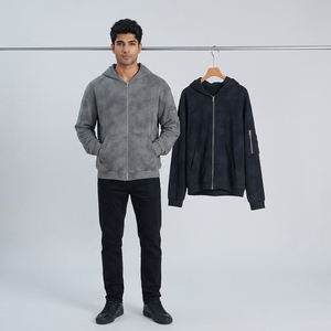 Chaqueta de Invierno para Hombre de Alta Calidad, 100% Algodón, Diseño de Marca, Estilo Urbano, Ecológica, Transpirable, Corte Regular, con Cierre y Estampado - Product Image 6
