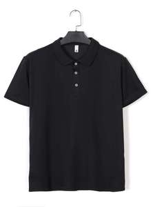 เสื้อยืดกอล์ฟโพลีเอสเตอร์คุณภาพสูงสำหรับผู้ชายและผู้หญิง ออกแบบเองได้ พิมพ์ลาย ปักลาย เสื้อยืดสีขาวล้วนสำหรับผู้ชาย - Product Image 3