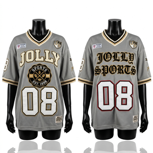 Camiseta de Fútbol Femenina Premium, Transpirable, de Malla de Poliéster, Diseño de Paneles Grises y Negros, Sublimación, Logotipo Personalizado - Product Image 4