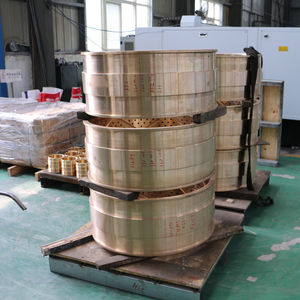 Buje de cobre de diseño de baja fricción autolubricante de grafito - Product Image 3