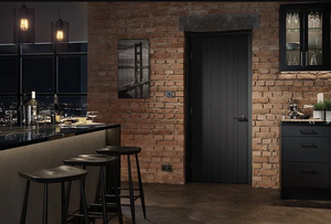 Porte intérieure moderne en bois naturel imperméable et insonorisée, en MDF, avec isolation thermique, placage en bois PVC pour chambre à coucher, hôtel, vente chaude - Product Image 5