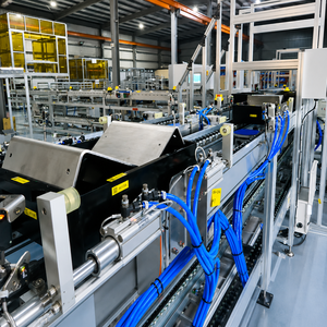 Automated Rotary Positioning Conveyor Vertical pallet lifter Assembly Line Adjustable Speed for Manufacturing - Product Image 1