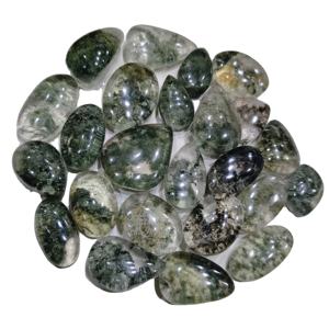 Venta al por mayor de gemas KHUSHI: Colgante de cuarzo natural de jardín, cristal curativo en forma de gota, cuarzo fantasma de lodolita en bruto. - Product Image 5