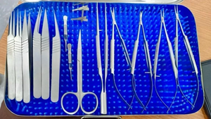 Micro Hand Surgery Instruments <b>Kit</b> Microvascular Clamp Surgical <b>Suture</b> <b>Kit</b> JI-3026 CE Certified Class I by Jamso Industries - Product Image 6