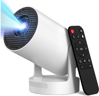 Mini projecteur vidéo intelligent HY300 Ultra, 1080P, compatible 4K, lecteur multimédia home cinéma, projecteurs Android TV HY300Ultra, Wifi6