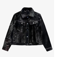 Blouson Bomber Décontracté à Capuche pour Homme en Cuir et Velours Côtelé Vintage Imperméable Printemps Design Personnalisé Vente en Gros OEM Embossage Frontal
