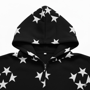 Fabricant de sérigraphie, conception de logo personnalisé, faible MOQ, 400 g/m², haute qualité, 100 % coton, polaire d'hiver, séchage rapide, personnalisé pour hommes - Product Image 3