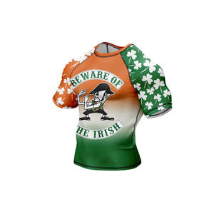 2025-26 Latest Design Light Weight Men's Rash Guard Factory Made Customized Logo Printing Low MOQ Sports Wear for Boys - Product Image 6