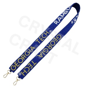 Correa Morada con Cuentas y Texto GO FROGS en Relieve, Accesorio de Moda para Bolsos - Product Image 4