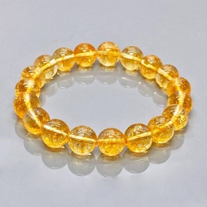 Natural Dyed Citrine 8mm Smooth Round AA Grade Gemstone Beads <b>Stretch</b> <b>Bracelet</b> Fashion Jewelry Wholesale - Product Image 2