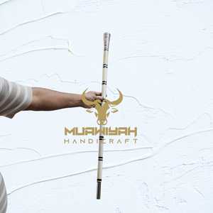 ไม้เท้าทำจากกระดูกควายคุณภาพดีที่สุดสำหรับผู้สูงอายุ สีขาวธรรมชาติ ดีไซน์ทันสมัย กำลังเป็นที่นิยม - Product Image 2