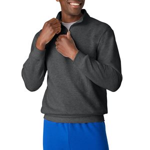 Pull à col zippé personnalisé pour hommes et femmes, en tricot, à manches longues, décontracté, pour le golf et le sport, vente en gros, OEM, uni, vierge - Product Image 1