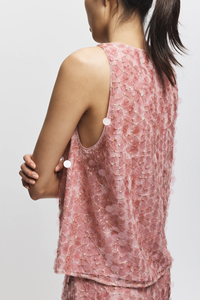 Hermoso Vestido Mini Rosa Clara de Lujo para Mujeres y Niñas, Vestido Corto de Alta Calidad con Cintura Natural, Diseño Bordado y Cierre de Cremallera - Product Image 5