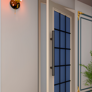 SS 304 Stainless Steel Vantor Main <b>Door</b> Long Pull Handle <b>Matt</b> PVD Gold Rose Gold <b>Matt</b> <b>Black</b> Glossy <b>Black</b> Entrance Hardware - Product Image 1