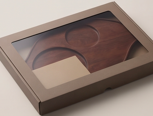 Plateau en bois fait main, forme irrégulière, style Wabi Sabi, assiettes et plats, assiette plate, design en bois naturel pour la cuisine - Product Image 6