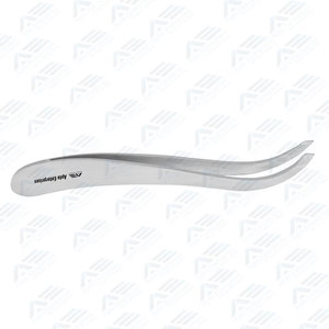 Pinzas para Cejas de Acero Inoxidable con Punta Inclinada y Plana, Personalizables con Logotipo, para el Cuidado de la Belleza - Product Image 4