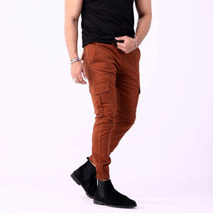 Pantalones Cargo Casuales 100% Algodón, Multibolsillos, Transpirables, Ecológicos, para Trabajo - Product Image 3