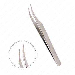 OEM Private Label Stainless Steel Eyelash Extension Tweezers Set Precision Pointed Tip Isolation <b>Tool</b> for Volume Lashes - Product Image 6