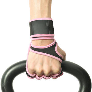 Exercise Non Slip <b>Weight</b> Lifting Fitness Gloves Training Fitness for Men Women Black Pink Gym Accessories Adjustable Gloves - Product Image 2