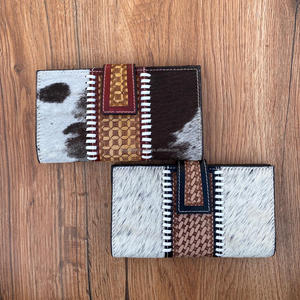 Recién llegado, cartera tallada a mano, funda de teléfono de piel de vaca Real, billetera elegante, carteras de diseñador de usos múltiples - Product Image 3