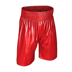 Wholesale Unisex Boxing Shorts Custom Plain Stretchy Breathable Quick Dry 100% Polyester 220g Muay Thai Martial <b>Arts</b> Kickboxing - Product Image 1
