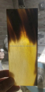 แผ่นเปล่าทำจากเขาควายขัดเงาคุณภาพสูง สำหรับทำกรอบแว่นตาและด้ามมีด ทนน้ำ - Product Image 4