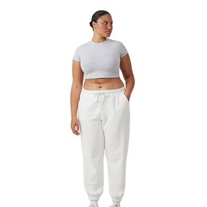 Vente en gros OEM personnalisé, très demandé, streetwear, pantalon d'hiver chaud décontracté, coupe régulière, taille haute à cordon de serrage, respirant, écologique, pour femme - Product Image 2
