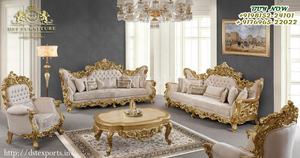 Majestueux Maître Salon Meubles pour Villa De Luxe Luxueux-Uni Canapé Ensemble et Salon Ensemble Turc Salon Ensemble - Product Image 2