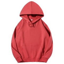 Sweat à capuche décontracté pour homme avec manches raglan, cordon de serrage réglable, poche frontale et poignets côtelés - Product Image 5
