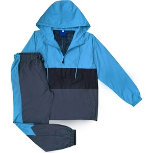 Conjunto de 2 Piezas de Chaqueta Cortavientos Clásica para Hombre, Ligera, Impermeable, para Correr al Aire Libre, Estilo Vintage, con Cierre Completo - Product Image 1