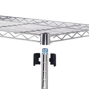 NSF Certified Heavy Duty 5 Tier <b>Wire</b> Shelving Unit 5 Shelves Storage <b>Rack</b> with Thicken Steel Tube - Product Image 5