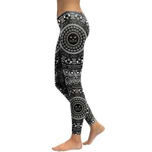 Leggings Elásticos Casuales para Mujer, de Alta Calidad, con Costuras, Tejido Transpirable, Impresión por Sublimación, Elegantes y Personalizados - Product Image 5
