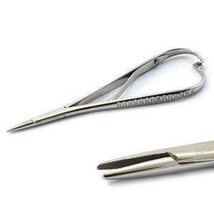 ชุดเครื่องมือผ่าตัดจัดฟันแบบแมนนวล คีมเย็บไหมคุณภาพสูง ทำจากเหล็กกล้าไร้สนิม พร้อมที่จับเข็ม Mathieu ได้รับมาตรฐาน CE - Product Image 2