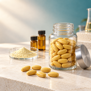 Comprimés multivitaminés complets quotidiens avec complexe de vitamines et minéraux essentiels, formule avancée, qualité alimentaire, en flacon - Product Image 4